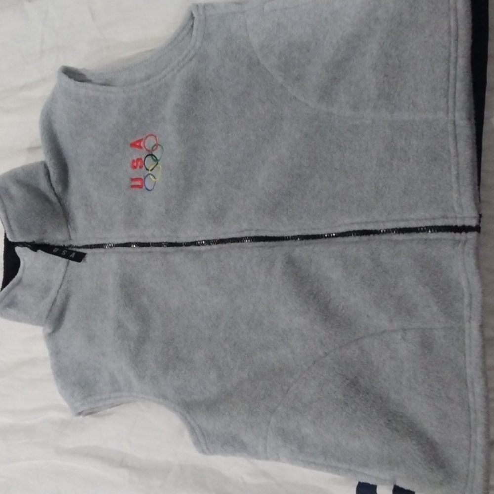 USA Olympic micro fleece vest